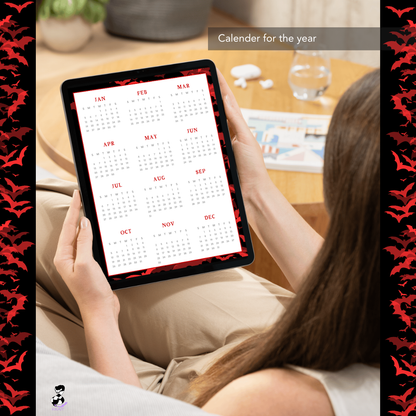 "The Count" 2025 Digital Daily Planner