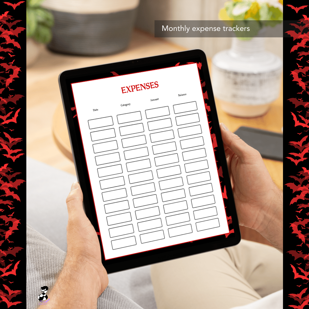 "The Count" 2025 Digital Daily Planner