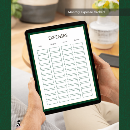 "Healing Tree" 2025 Digital Daily Planner